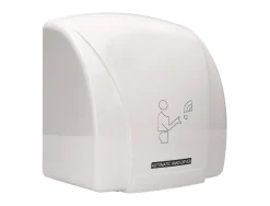 Sèche-mains q-connect électrique détecteur mouvement 240x205x256mm puissance 900w 220v coloris blanc