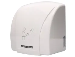 Sèche-mains q-connect électrique détecteur mouvement 240x205x256mm puissance 900w 220v coloris blanc