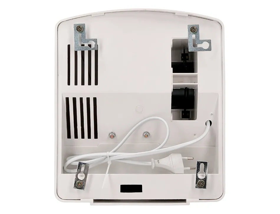 Sèche-mains q-connect électrique détecteur mouvement 240x205x256mm puissance 900w 220v coloris blanc