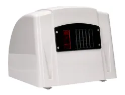 Sèche-mains q-connect électrique détecteur mouvement 240x205x256mm puissance 900w 220v coloris blanc