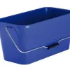 Seau coldis rectangulaire pour mouilleur vitre polypropylene 413x220x201mm 12 l coloris