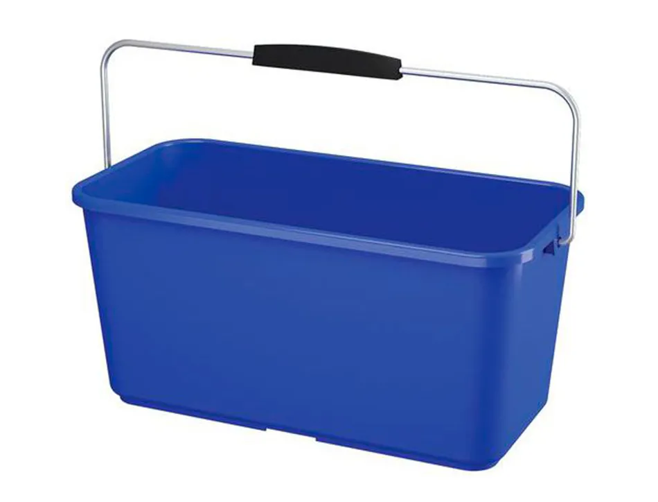 Seau coldis rectangulaire pour mouilleur vitre polypropylene 413x220x201mm 12 l coloris
