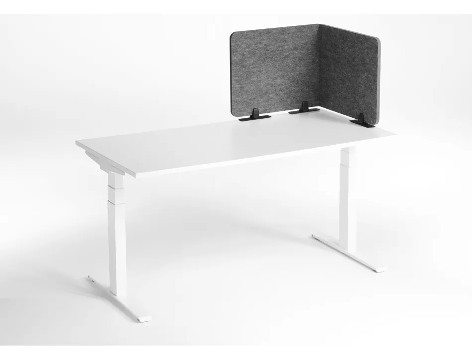 Separateur bureau durable effect 120 couleur anthracite