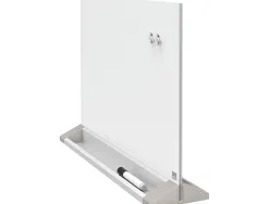 Separateur bureau nobo en verre magnetique 440x580mm