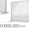 Separateur nobo premium en plexiglas transparent 1200x1000x300mm
