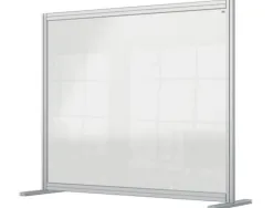 Separateur nobo premium en plexiglas transparent 1200x1000x300mm
