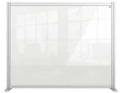 Separateur nobo premium en plexiglas transparent 1200x1000x300mm