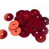 Sequin plat graine creative diam 6 mm boite brochable de 4000u coloris rouge