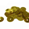 Sequin plat graine creative diam 6 mm boite brochable de 4000u coloris or
