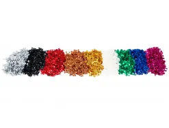 Sequins sodertex colore 180 gr - 6 mm - 9 x 20 gr - 3000 pcs - 9 coloris