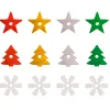 Sequins sodertex noel - 190 g - 7 mm - 5 coloris assortis