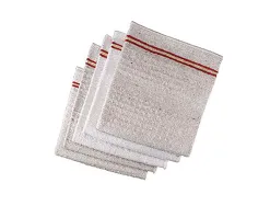 Serpillière gaufrée résistante très asorbante tous types sols 50x60cm coloris écru