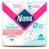 Serviette hygienique nana ultra sensitive paquet 12 unites