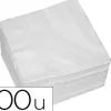Serviette ouate 2 plis 30x30cm paquet 100 unités