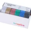 Set de 6 rubans masking tape washi foil serie glitter