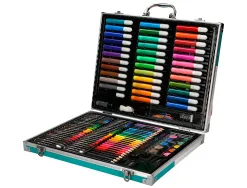 Set de pinture liderpapel alumium 150 pieces boite de 37,8x29,7x4,6 cm