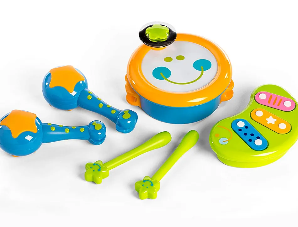 Set instruments miniland baby orchestra initiation a la musique de 1 a 3 ans
