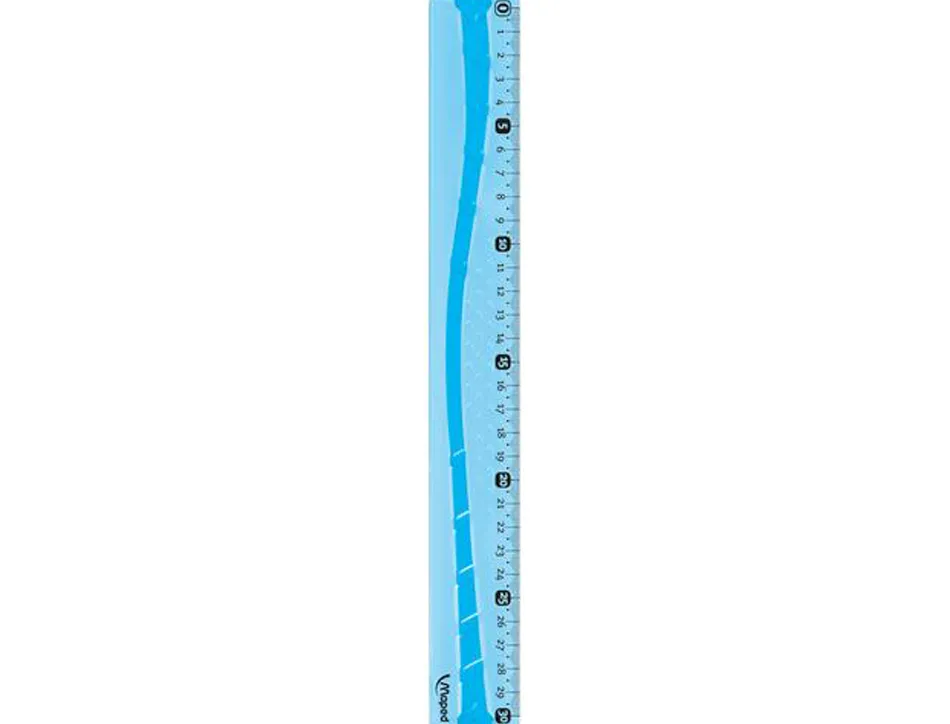 Set tracage maped flex kit 3 instruments incassable regle 30cm equerre 60º/21cm rapporteur 180º/12cm assortis aleatoire