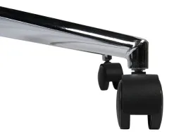 Siege rotatif q-connect assise simili cuir ajustable en hauteur 980+100x630x625mm coloris noir