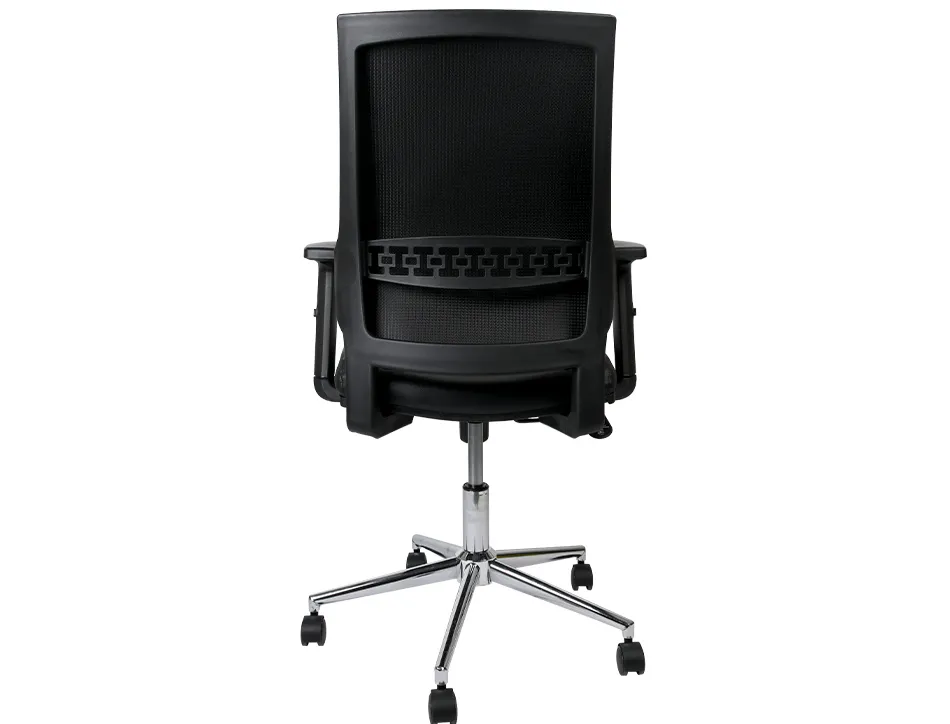Siege rotatif q-connect assise simili cuir ajustable en hauteur 980+100x630x625mm coloris noir