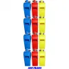 Sifflet first loisirs arbitre pvc coloris assortis