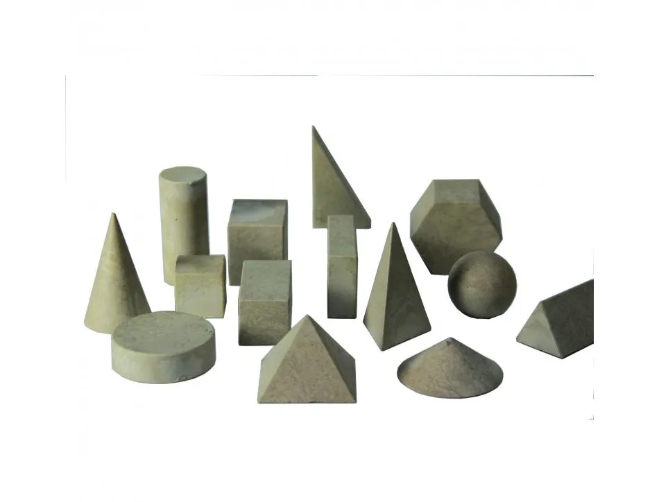 Solides et volumes wissner solides en bois differentes formes lot de 14 solides