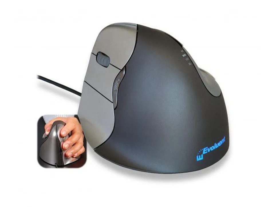 Souris bakker evoluent 4 gaucher filaire