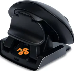 Souris ergonomique r-go twister ambidextre fil et non filaire pliable coloris noir