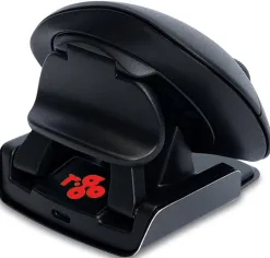 Souris ergonomique r-go twister ambidextre fil et non filaire pliable coloris noir