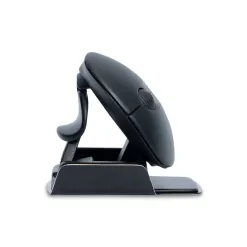 Souris ergonomique r-go twister ambidextre fil et non filaire pliable coloris noir