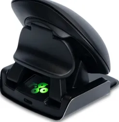 Souris ergonomique r-go twister ambidextre fil et non filaire pliable coloris noir
