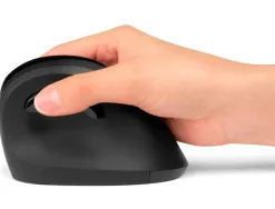 Souris kensington sans fil design vertical ergonomique por fit 2,4gh. 4 boutons