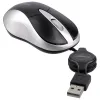 Souris mini q-connect filaire optique 800dpi 3 boutons molette mouvement horizontal vertical usb coloris noir