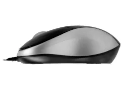 Souris mini q-connect filaire optique 800dpi 3 boutons molette mouvement horizontal vertical usb coloris noir