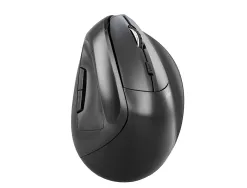 Souris q-connect optique sans fil ergonomique vertical dpi 800/1200/1600 batterie rechargeable coloris noir
