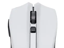 Souris q-connect sans fil optique 1000dpi recepteur usb 2,4ghz coloris blanc