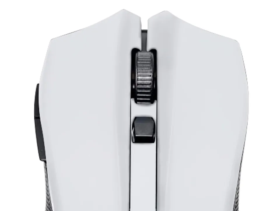 Souris q-connect sans fil optique 1000dpi recepteur usb 2,4ghz coloris blanc
