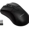 Souris q-connect sans fil optique 1000dpi 4 boutons molette mouvement horizontal vertical usb coloris noir