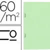 Sous chemise liderpapel a4+ plastifiee avec encart agrafage 160g/m2 coloris vert