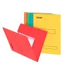 Sous-chemise esselte carton kraft 160g 230x310mm a4 2 rabats coloris assortis