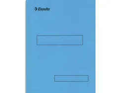 Sous-chemise esselte carton kraft 160g 230x310mm a4 2 rabats coloris bleu