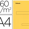 Sous-chemise esselte carton kraft 160g 230x310mm a4 2 rabats coloris jaune