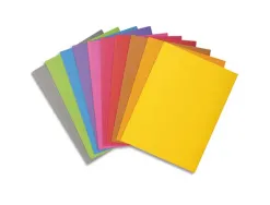 Sous-chemise exacompta rock's 220x310mm 80g coloris assortis pack 100 unités