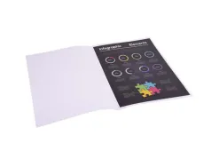 Sous-chemise exacompta rock's 220x310mm 80g coloris blanc pack 100 unités