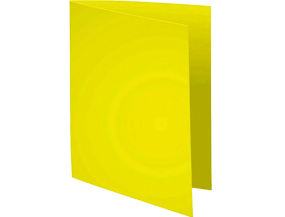 Sous-chemise exacompta rock's 220x310mm 80g coloris citron pack 100 unités