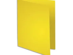 Sous-chemise exacompta rock's 220x310mm 80g coloris citron pack 100 unités