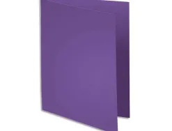 Sous-chemise exacompta rock's 220x310mm 80g coloris violet pack 100 unités