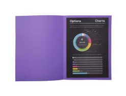 Sous-chemise exacompta rock's 220x310mm 80g coloris violet pack 100 unités