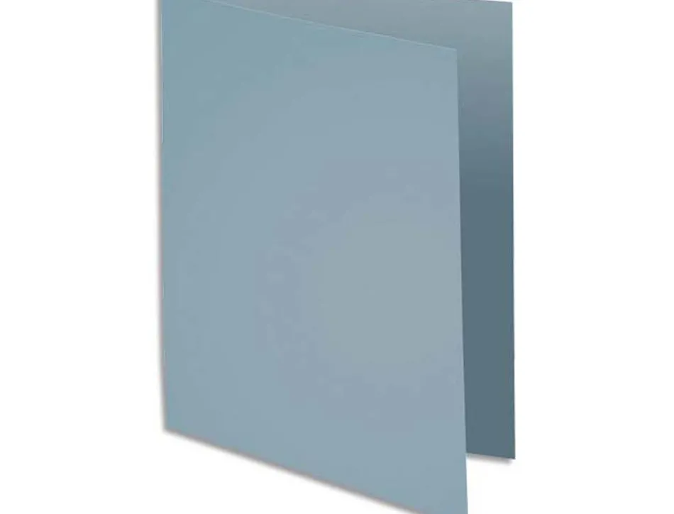Sous-chemise exacompta rock's 220x310mm 80g coloris gris pack 100 unités