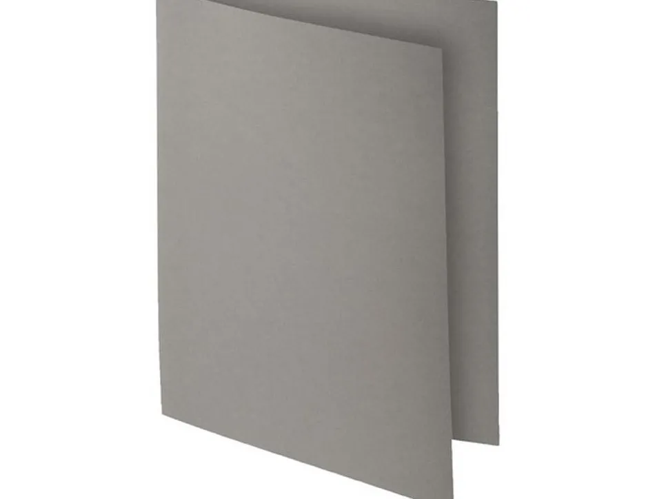 Sous-chemise exacompta rock's 220x310mm 80g coloris gris pack 100 unités